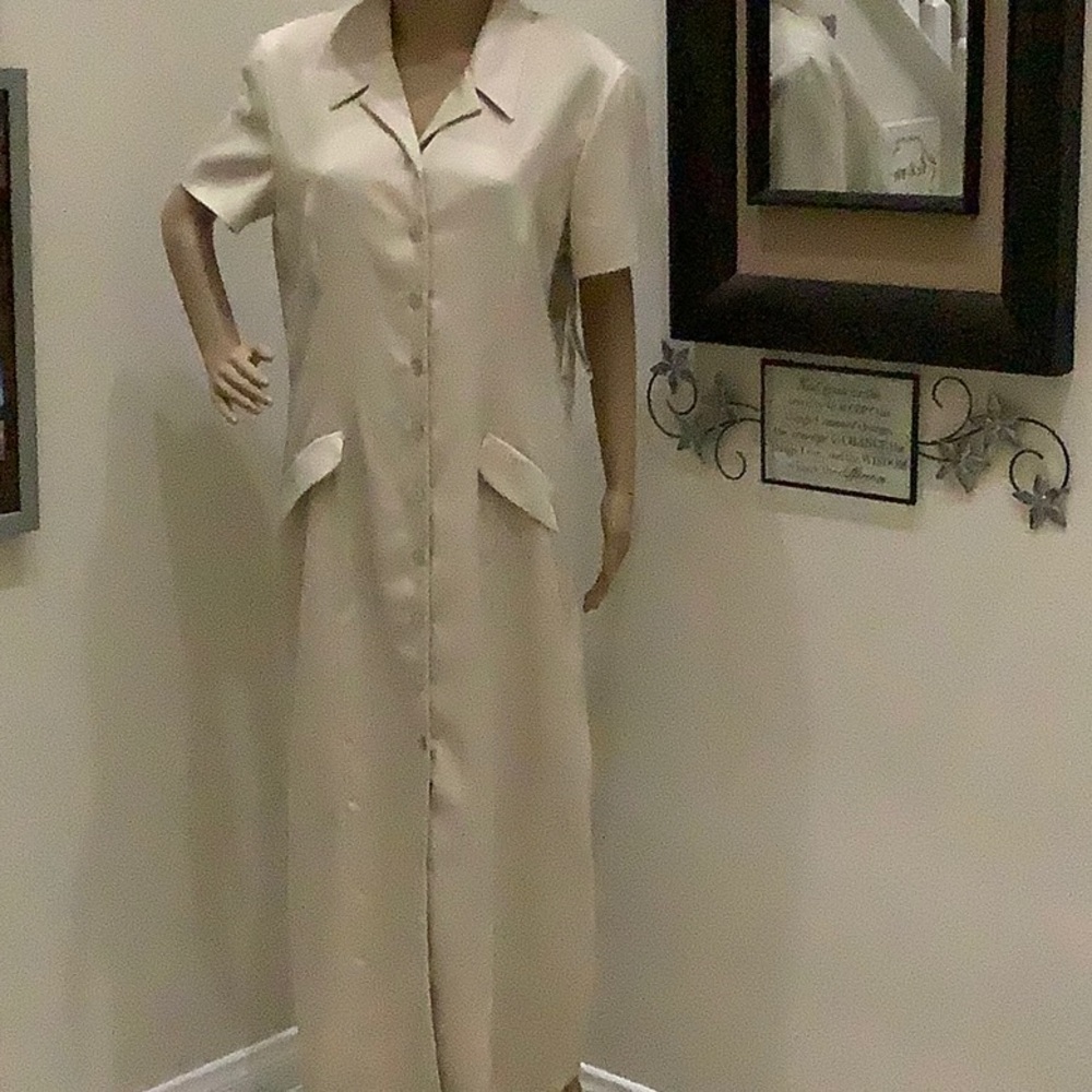 WORTHINGTON   Beige Long dress size 16